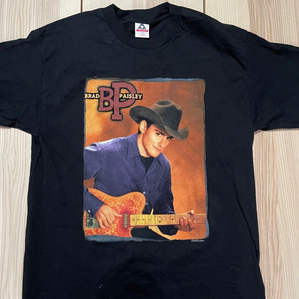 Vintage 2000 Brad Paisley Country‎ Music Tour Shirt